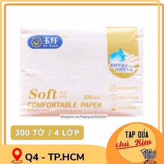 Khăn giấy YU XIAN 4 LỚP siêu dày (hơn cả gấu trúc)