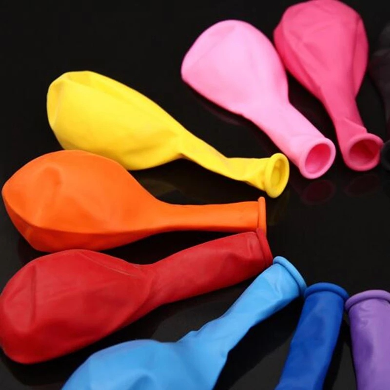 Set 50 Bong Bóng Cao Su Dày 2.8g 12 inch Trang Trí Tiệc Sinh Nhật/Giáng Sinh