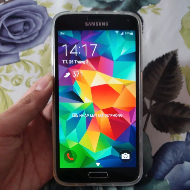 Điện thoại Samsung Galaxy S5 Ram 2GB , Rom 32GB cũ .