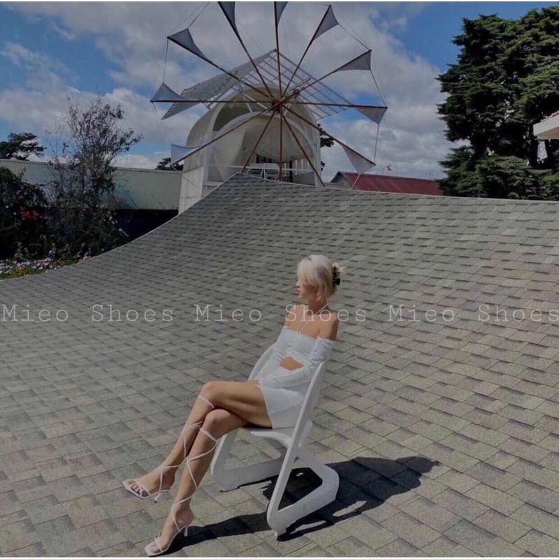 GÓT SANDAL XỎ NGÓN BUỘC DÂY CAO Mieo Shoes ( G696 G697 G698 )