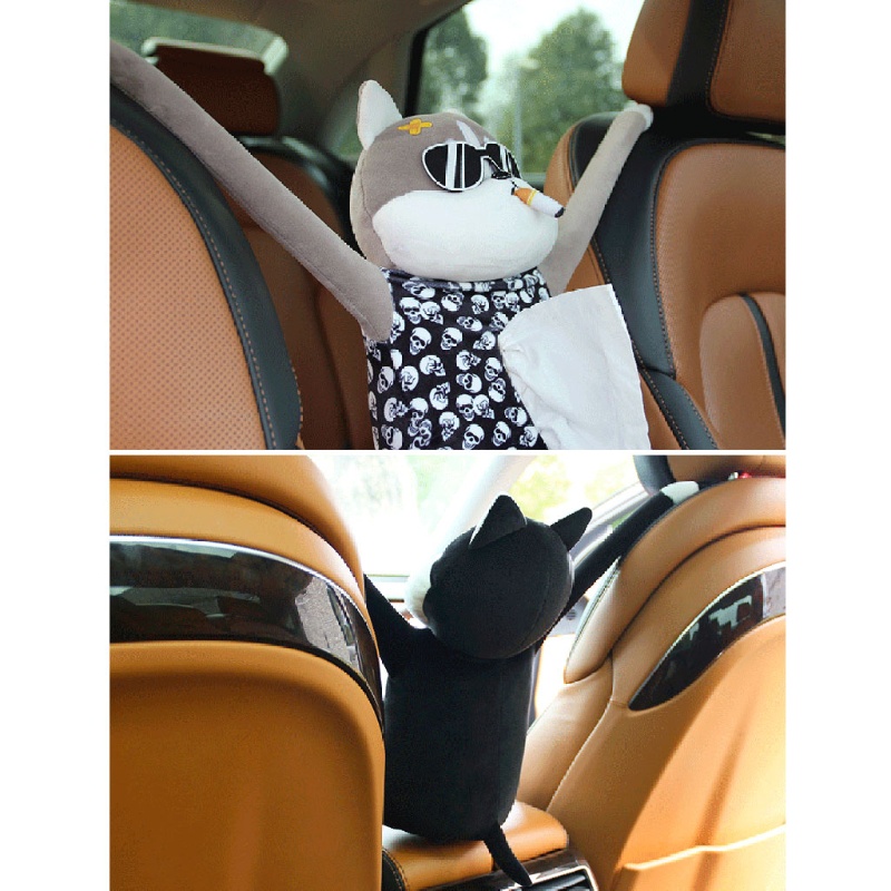 Hộp Đựng Khăn Giấy Treo Xe Hơi Tiện Dụng