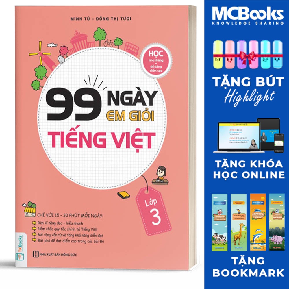 Sách - 99 ngày em giỏi Tiếng Việt lớp 3