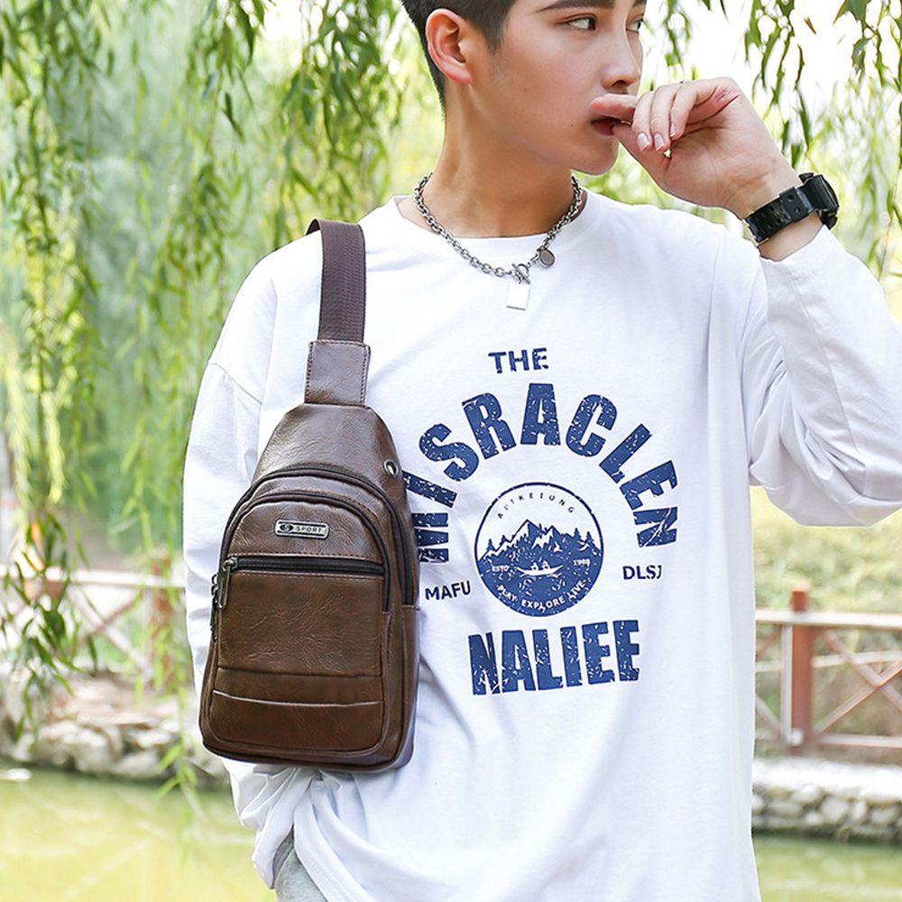 Túi Da Đeo Chéo Ngực Thời Trang
