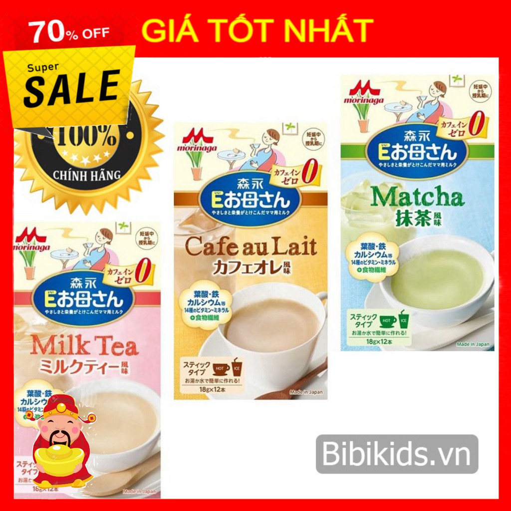 [ GIÁ TỐT NHẤT ]  Sữa Bầu Morinaga của Nhật Bản đủ các Vị [ HÀNG CHÍNH HÃNG ]