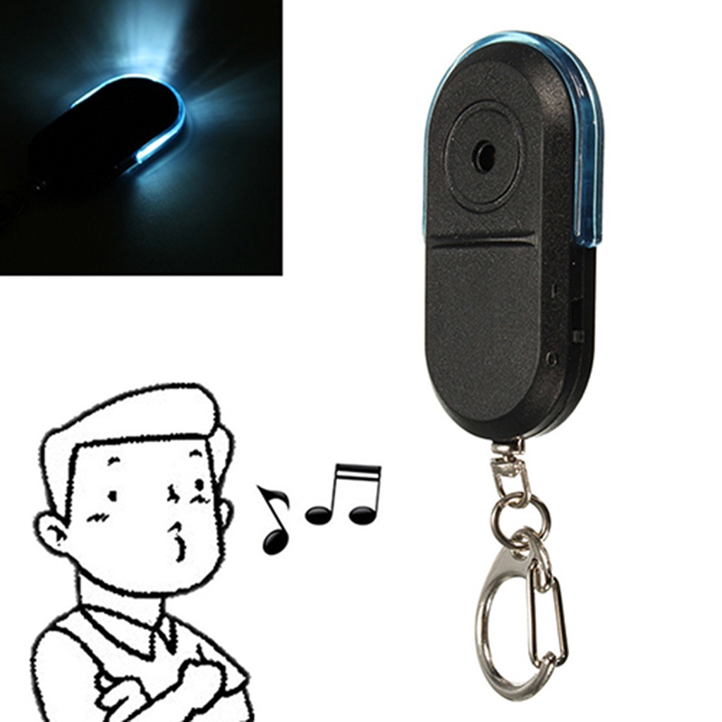 Thiết bị định vị chìa khóa không dây có đèn led tiện dụng