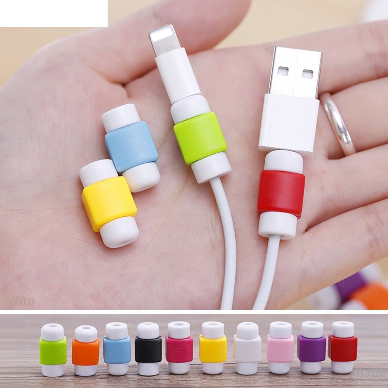 Set 3 Đầu Bọc Bảo Vệ Dây Cáp Sạc/ Truyền Dữ Liệu