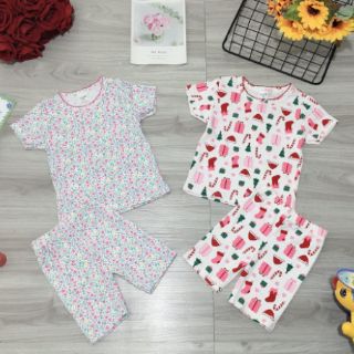 Combo 3 bộ cotton xuất dư cho bé