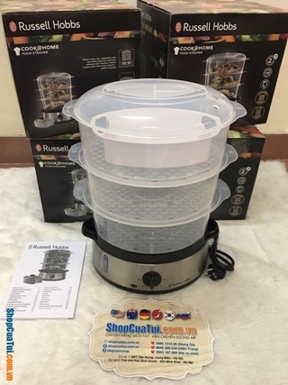 💁🏻NỒI HẤP 3 TẦNG RUSSEL HOBBS (Có thể dùng 1-2 hoặc 3 tầng)