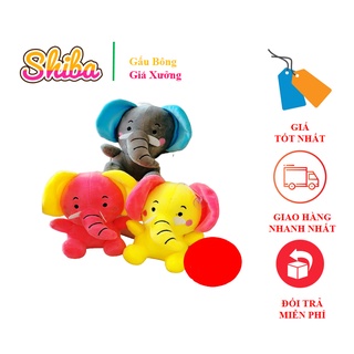 Thú nhồi bông - Voi Bông Cỡ Nhỏ Đồ Chơi An Toàn Cho Bé