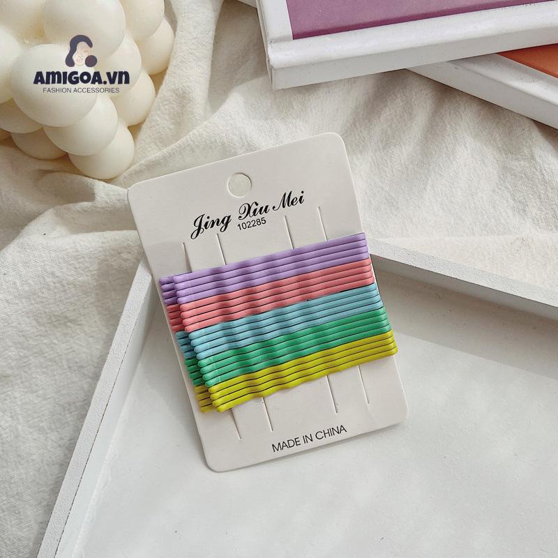 ✨✨Kẹp Tóc Thời Trang Chống Trượt Màu Kẹo Cho Nữ