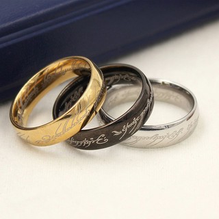 NHẪN CHỮ CỔ MAY MẮN TITANIUM