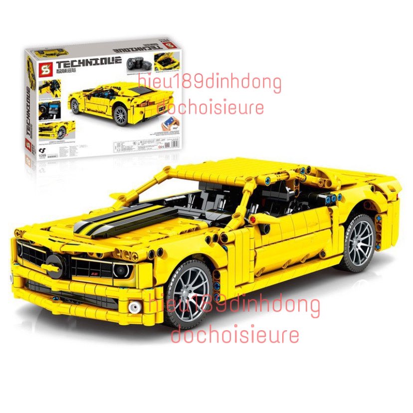 Lắp Ráp xếp hình Xe oto đua thể thao SY 8617