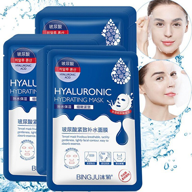 Mặt nạ Cấp nước dưỡng da HYALURONIC HYDRATING MASK BINGJU