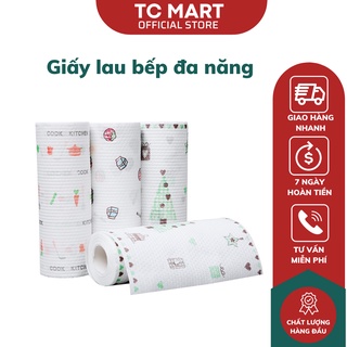 Giấy Lau Đa Năng, Khăn Giấy Lau, Khăn Giấy Lau Bếp, Dai Giặt Tái Sử Dụng Họa Tiết Đẹp Tiện Dụng