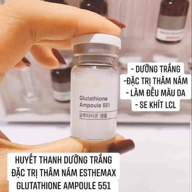 Tế bào gốc truyền trắng Glutathione Esthemax (1 Hộp)