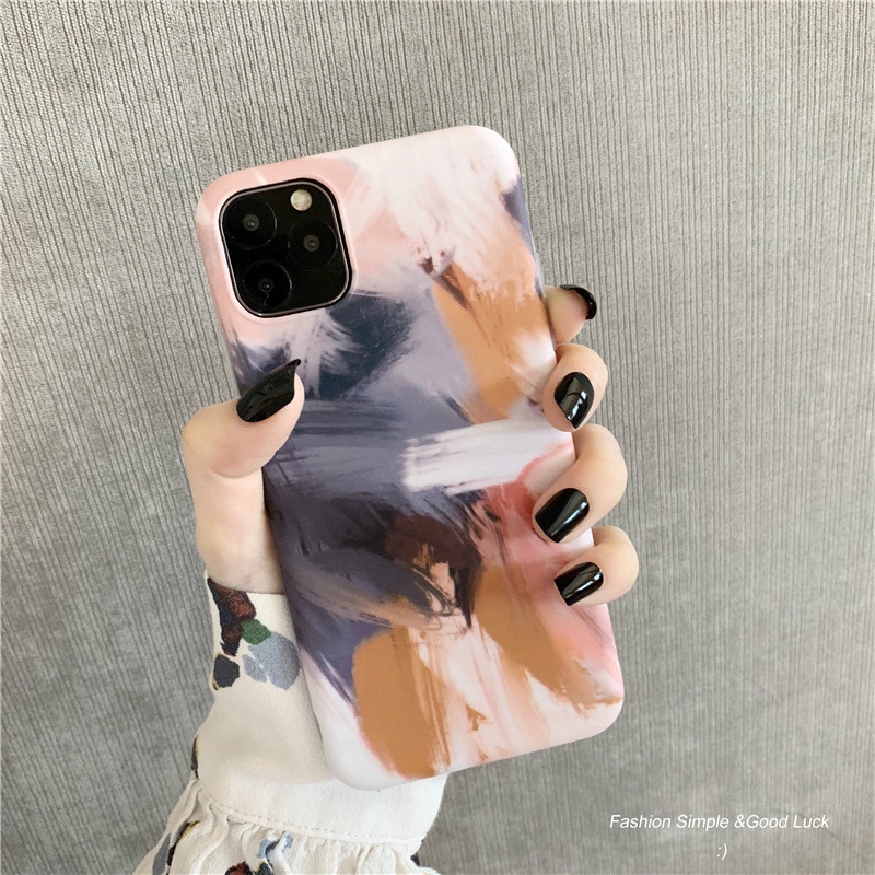 Ốp Lưng Họa Tiết Tranh Sơn Dầu Cho Iphone11Promax / Xr Apple Xs / 8 / 7plus 6s Iphone12 / 12proins | BigBuy360 - bigbuy360.vn