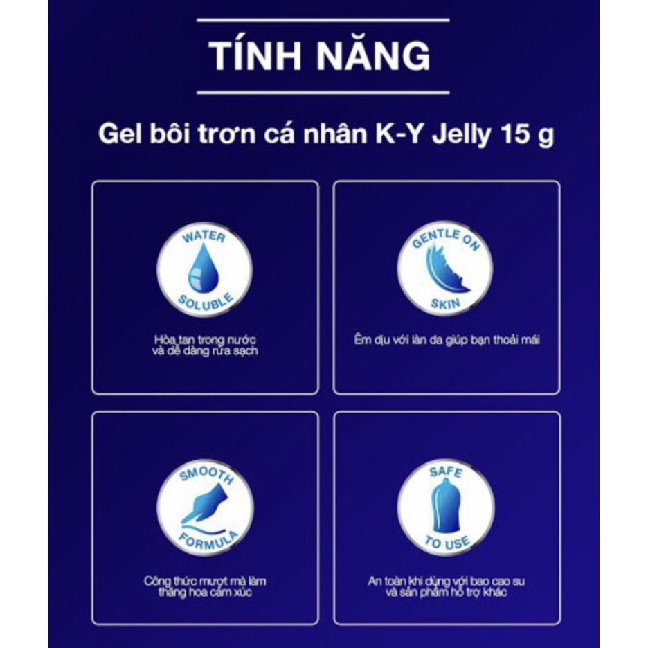 Gel bôi trơn KY JELLY 50g Thái Lan