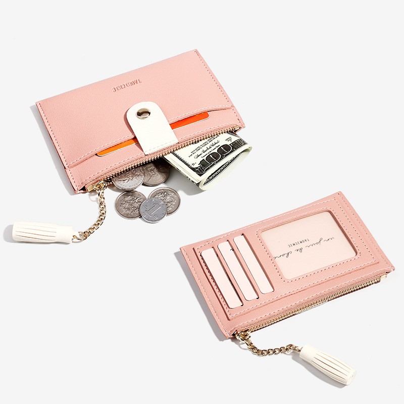 [Mã WABRWB24 giảm 30K đơn 99K] Ví nữ gấp 3 mini TAOMICMIC dễ thương LUVADO VD388 | BigBuy360 - bigbuy360.vn