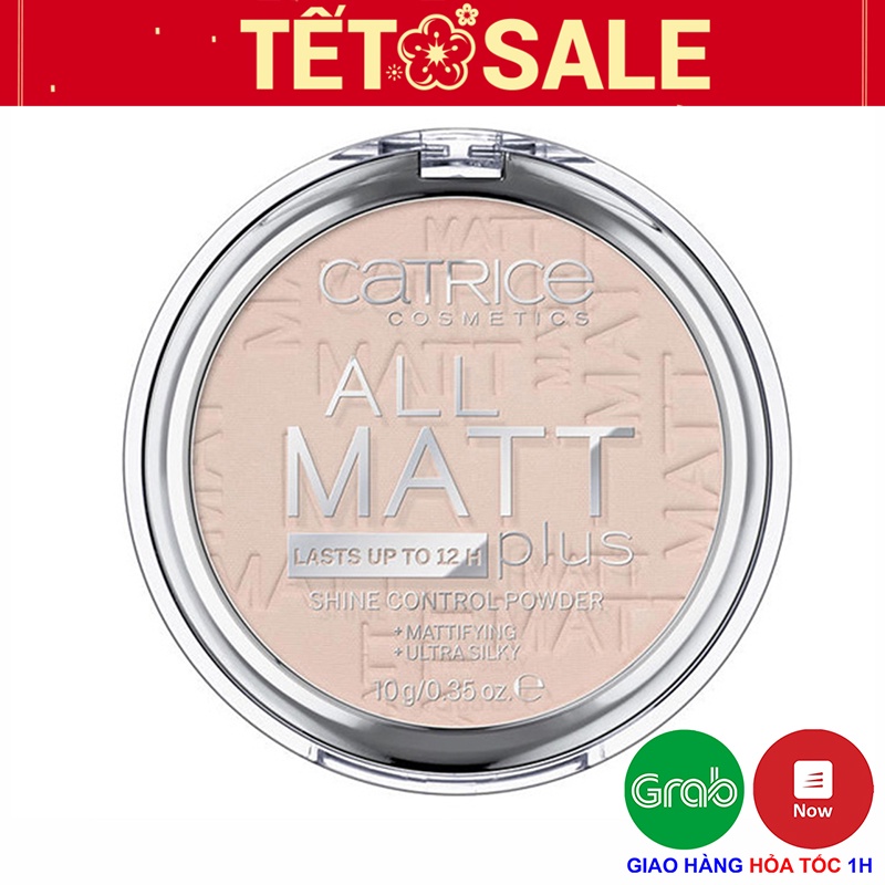 Phấn Phủ Nén CATRICE All Matt Plus Shine Control Powder Chính Hãng HALOMI