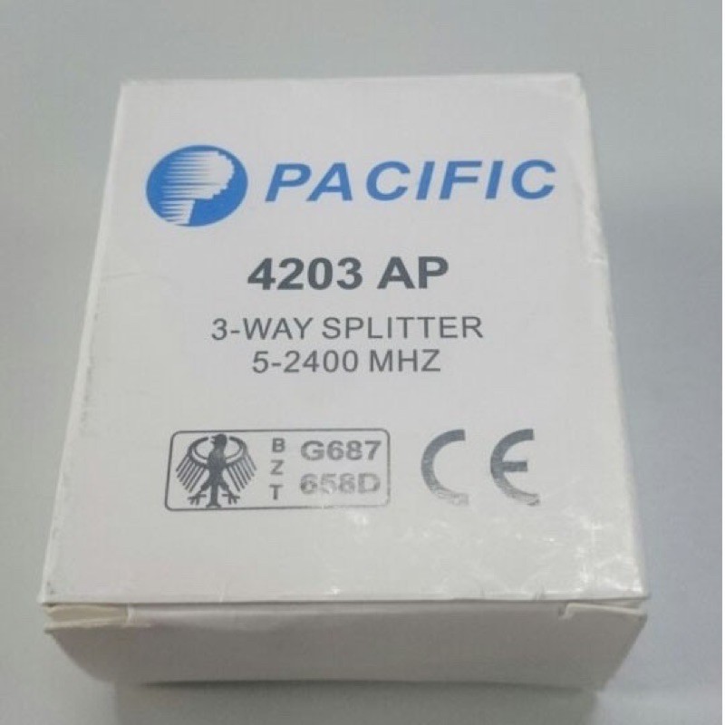 Bộ chia truyền hình cáp PACIFIC 1 Ra 3 Tivi