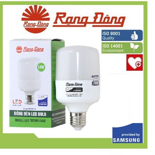 Bóng đèn led rạng đông bulb trụ đui e27, công suất 10w- 12w - 14w, chip led ss