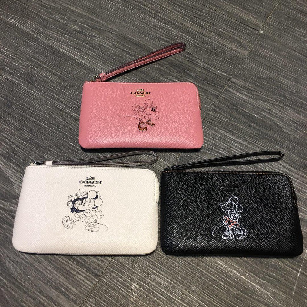 COACH Túi đeo tay / ví nữ dài / ví dây kéo / F30004