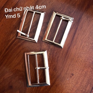 Đai nịt trang trí+ đai nịt chữ D+ đen+ tròn+ chữ nhật
