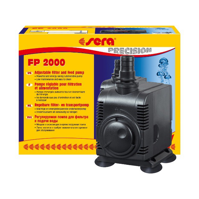 Máy bơm bể cá cảnh biển và nước ngọt sera Đức