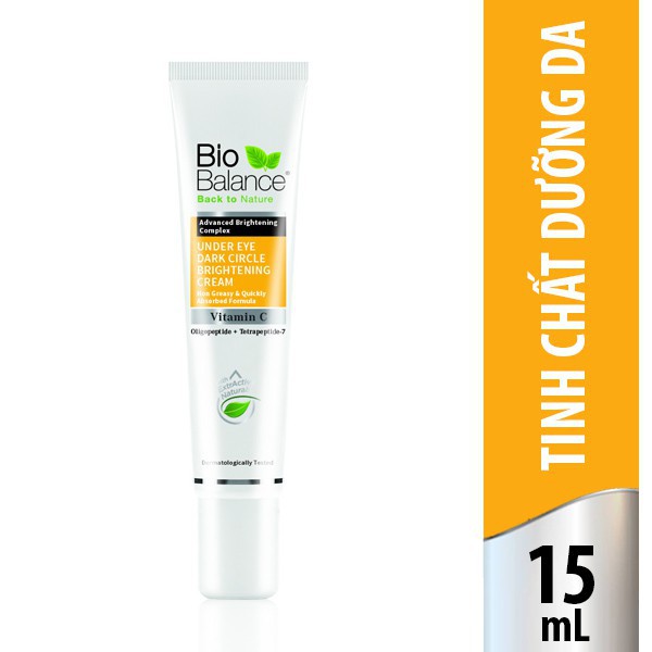 Kem Giảm Quầng Thâm Mắt, Bọng Mắt Bio Balance Thổ Nhĩ Kỳ 15ml