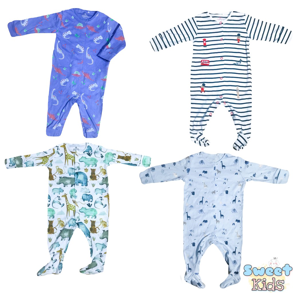 2 BỘ| Body liền tất/sleepsuit cho bé yêu giá rẻ