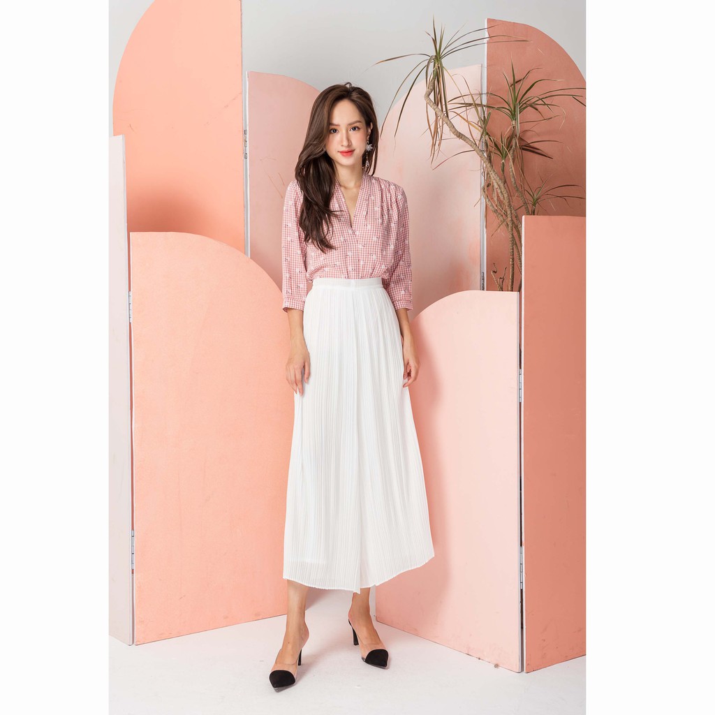 KOKA Design Quần Culottes váy xếp ly 06001