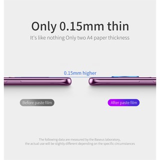 Miếng dán cường lực camera Baseus samsung galaxy S9 Plus