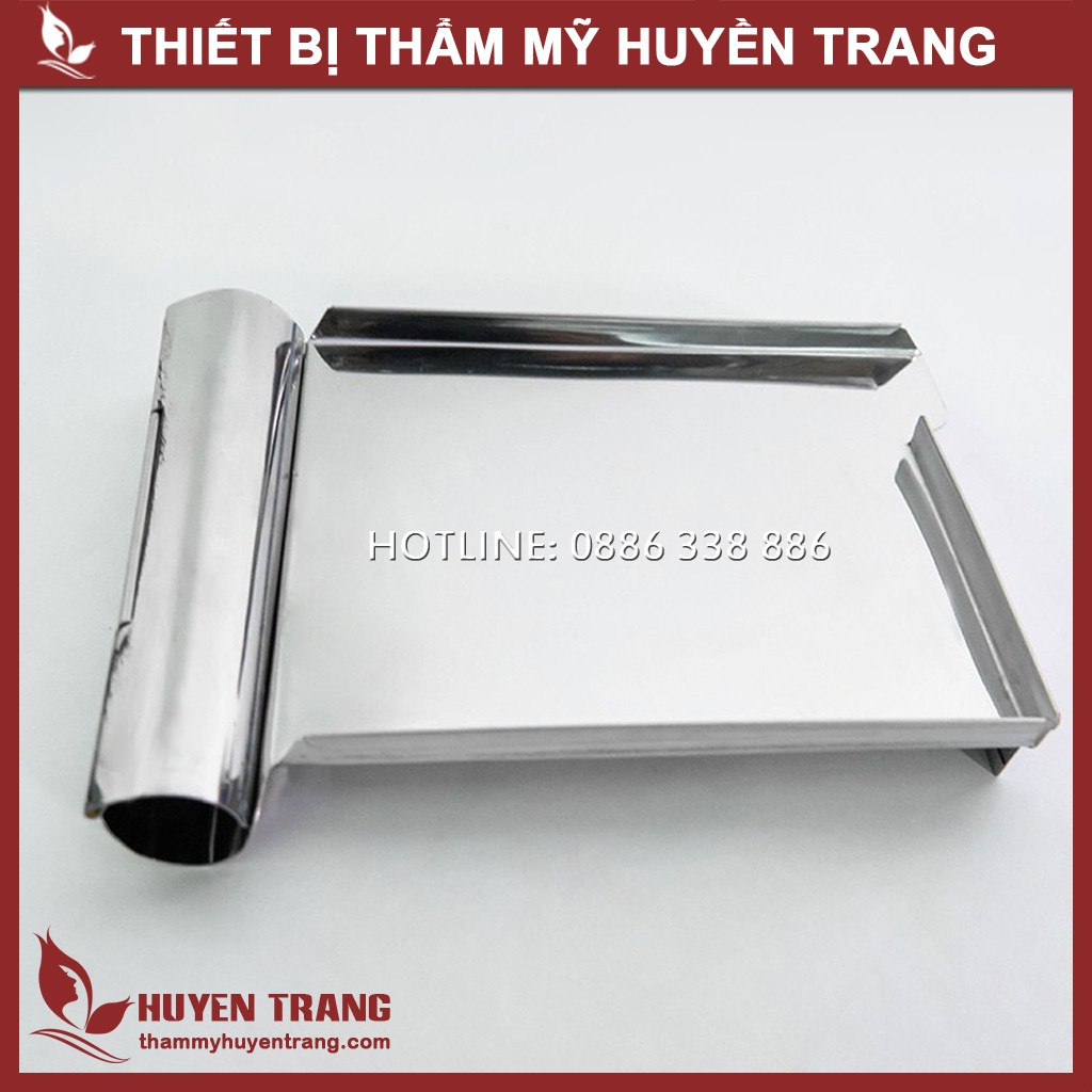 Khay Đếm Thuốc Tây Inox 304 Dùng Trong Y Tế, Bệnh Viện, Phòng Khám, Nhà Thuốc Tây - Thiết Bị Y Tế Huyền Trang