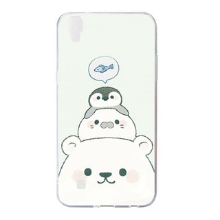 Ốp điện thoại bằng Silicon in hình vẽ dễ thương dành cho LG X Power