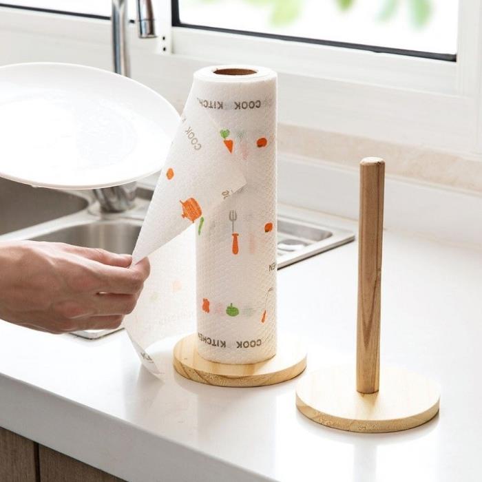 Giấy Lau Đa Năng Khăn Lau Bếp Lau Tay Có Thể Giặt Được Kích Thước 20 - 25 Cm