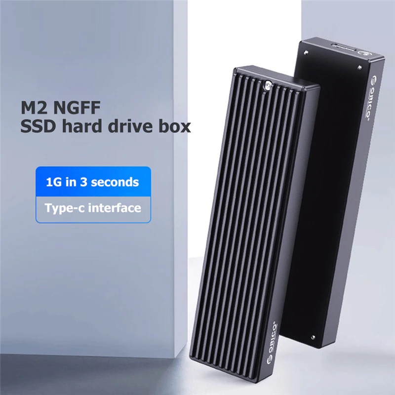 Box ổ cứng SSD M2 SATA ORICO M2PF-C3 Chuẩn USB 3.1 Type-C - Biến SSD M.2 SATA thành ổ cứng di động