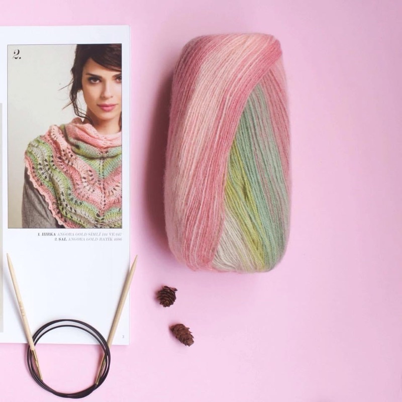 LEN ALIZE ANGORA GOLD BATIK