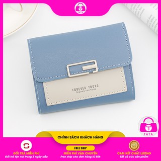 Ví Nữ Mini - 💝 FREESHIP 50K💝 - Ví Bóp Nữ Cầm Tay FOREVER YOUNG Phong Cách Hàn Quốc VD12