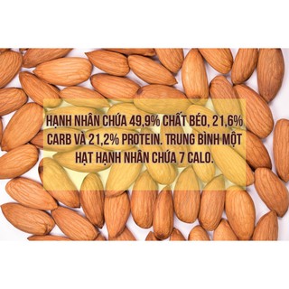 500g Hạnh Nhân Rang Bơ
