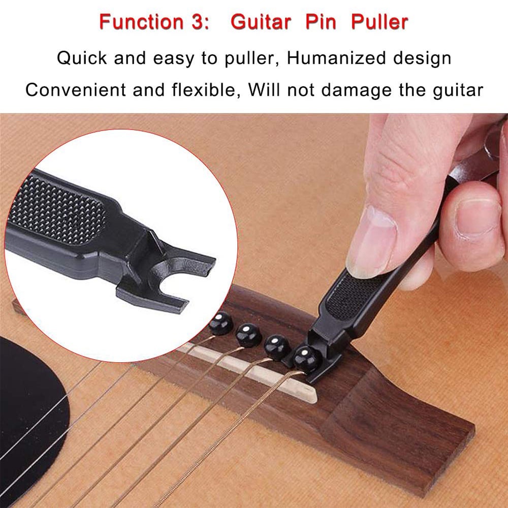 Dụng cụ quấn dây đàn guitar LEKATO đa năng 3 trong 1
