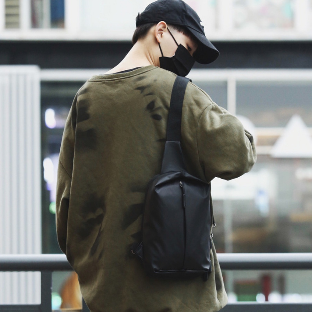 Túi đeo chéo đeo hông nam nữ balo cặp bao tử mini thể thao hàn quốc dùng đi chơi đi học | BigBuy360 - bigbuy360.vn