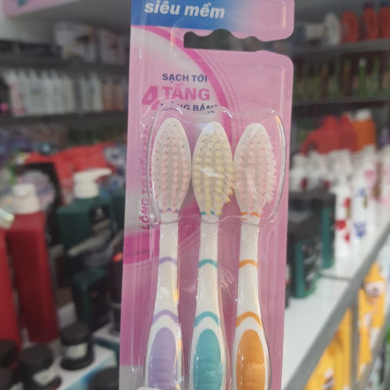 Bàn Chải P/s Siêu Mềm Sạch Tới 4 Tầng