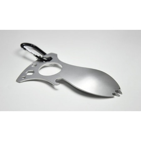 Muỗng nĩa Eat'N từ CRKT - Đa Năng - Thép Không Gỉ - Sơn Tĩnh Điện - Hàng Gủi Ngay