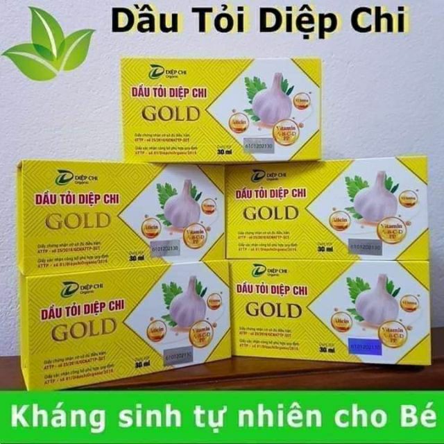 Dầu Tỏi Diệp Chi gold