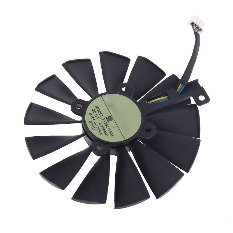 Quạt Tản Nhiệt Hsv T129215Sm 12v 0.25amp 0.30a 95mm Vga Cho Asus Strix Rx470 O4G Gtx 1050ti 1070ti 4pin