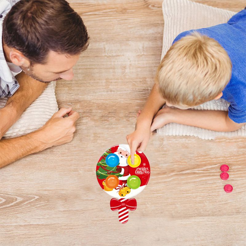 Đồ chơi pop it fidget phong cách Giáng Sinh đơn giản cho bé