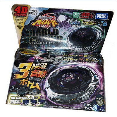 Set Con Quay Đồ Chơi Beyblade Diablo Nemesis X: D Bb 122 4D