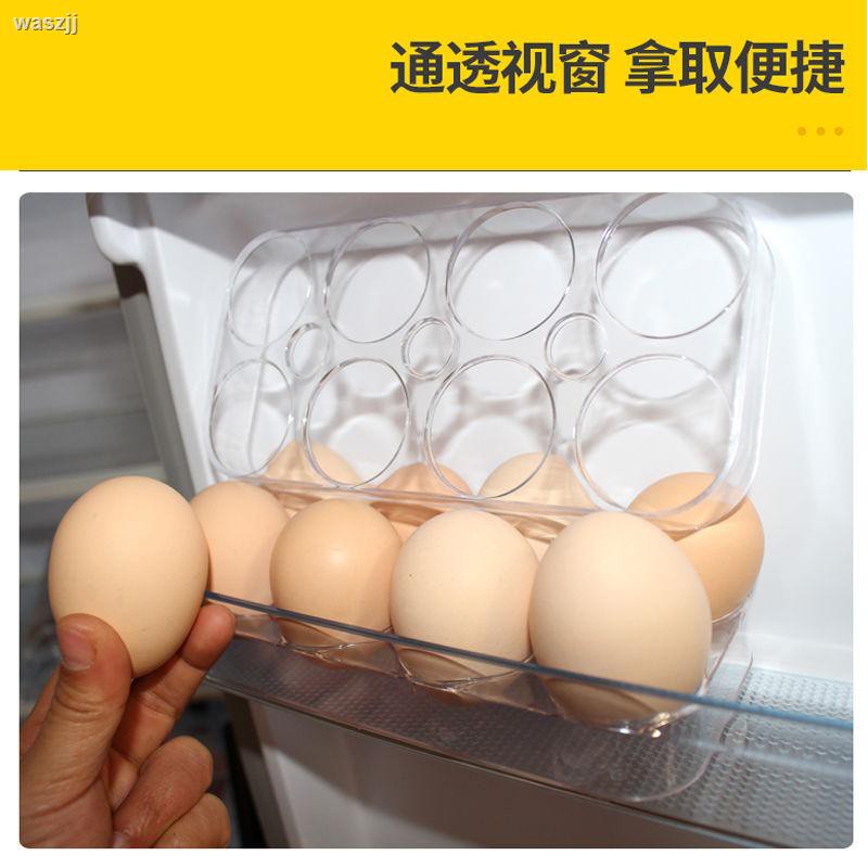 Khay Đựng Trứng Trong Suốt Gắn Cửa Tủ Lạnh Tiện Dụng