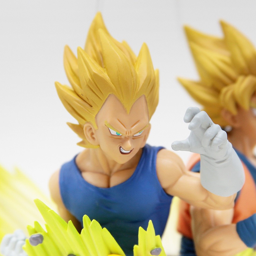 Mô hình GOGETA VOL 2 SON GOKU AND VEGETA FIGURE (YELLOW) Figure Bandai Banpresto -  Dragon Ball Z