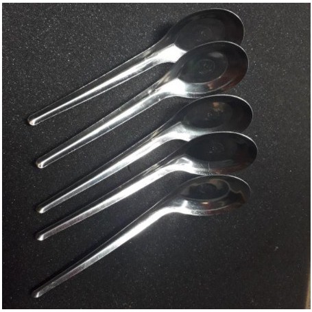 Combo 6 thìa inox ăn cơm ăn phở Cuống Dài